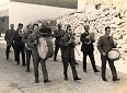 La banda de música La Prosperidad de Maluenda en el año 1970 en Codos